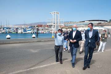  El Cabildo invertirá 1,6 millones en el Puerto de Taliarte para explotar su potencial pesquero, científico y deportivo/TA.